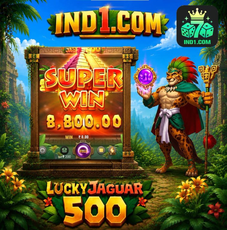 Lucky Jaguar 500 slot game on IND1.COM